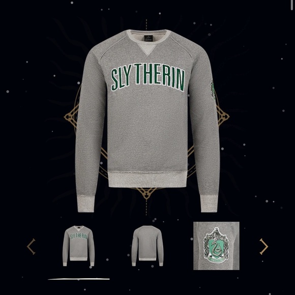 SLYTHERIN Harry Potter Universal Studios Authentic Crewneck Cosplay Sz S Unisex - Picture 6 of 6